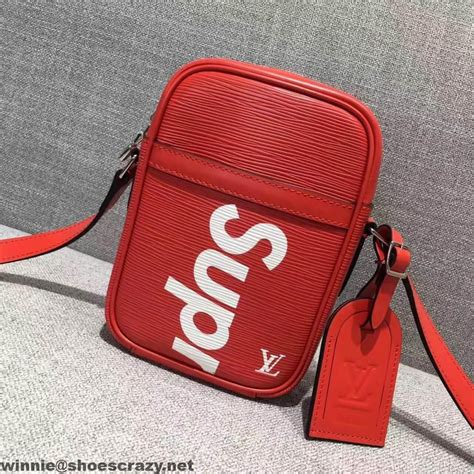 replica supreme louis vuitton shoulder bag|louis vuitton x supreme cartera.